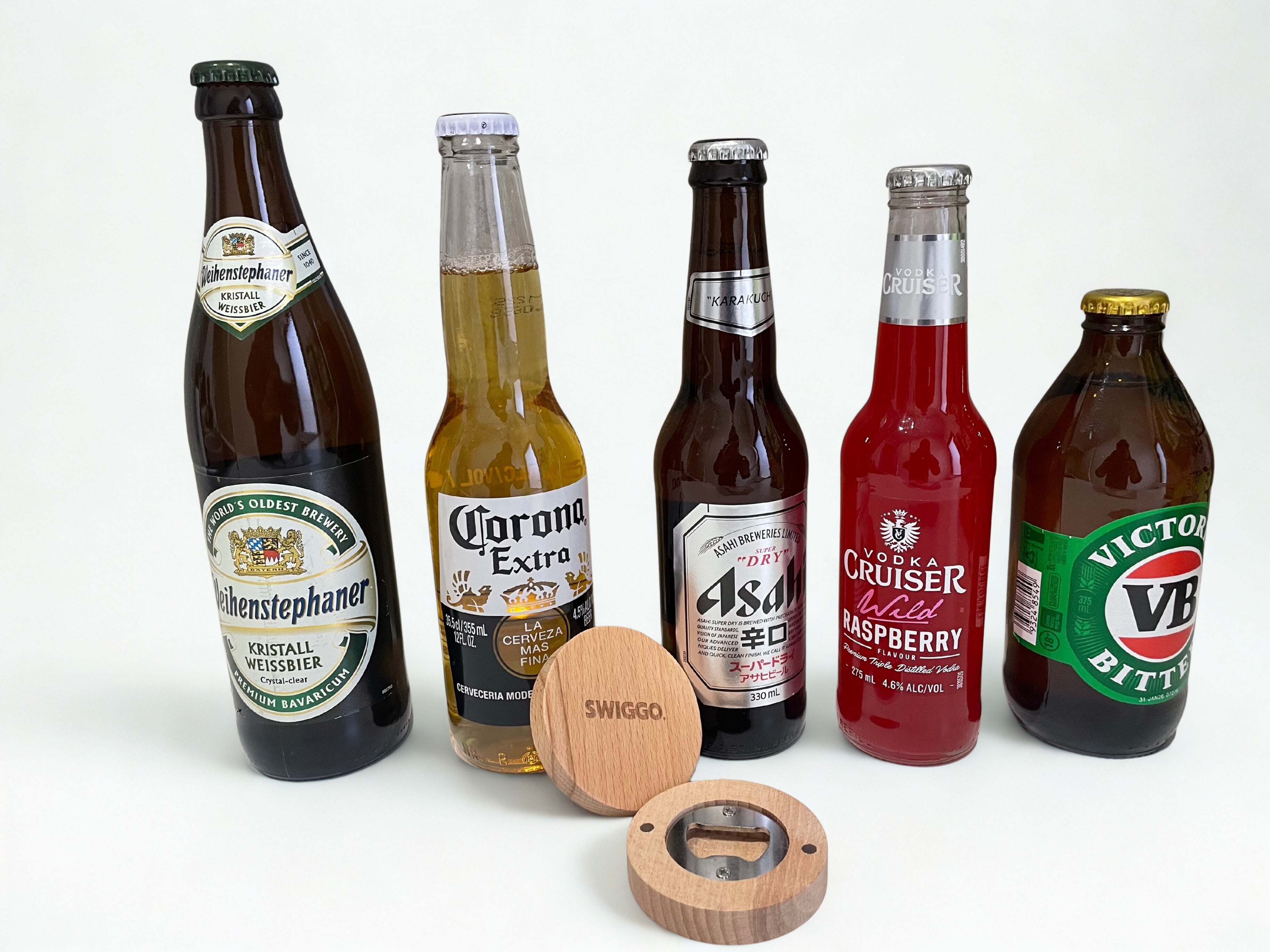 StubZero Beech-Wood Adapter & Bottle Opener