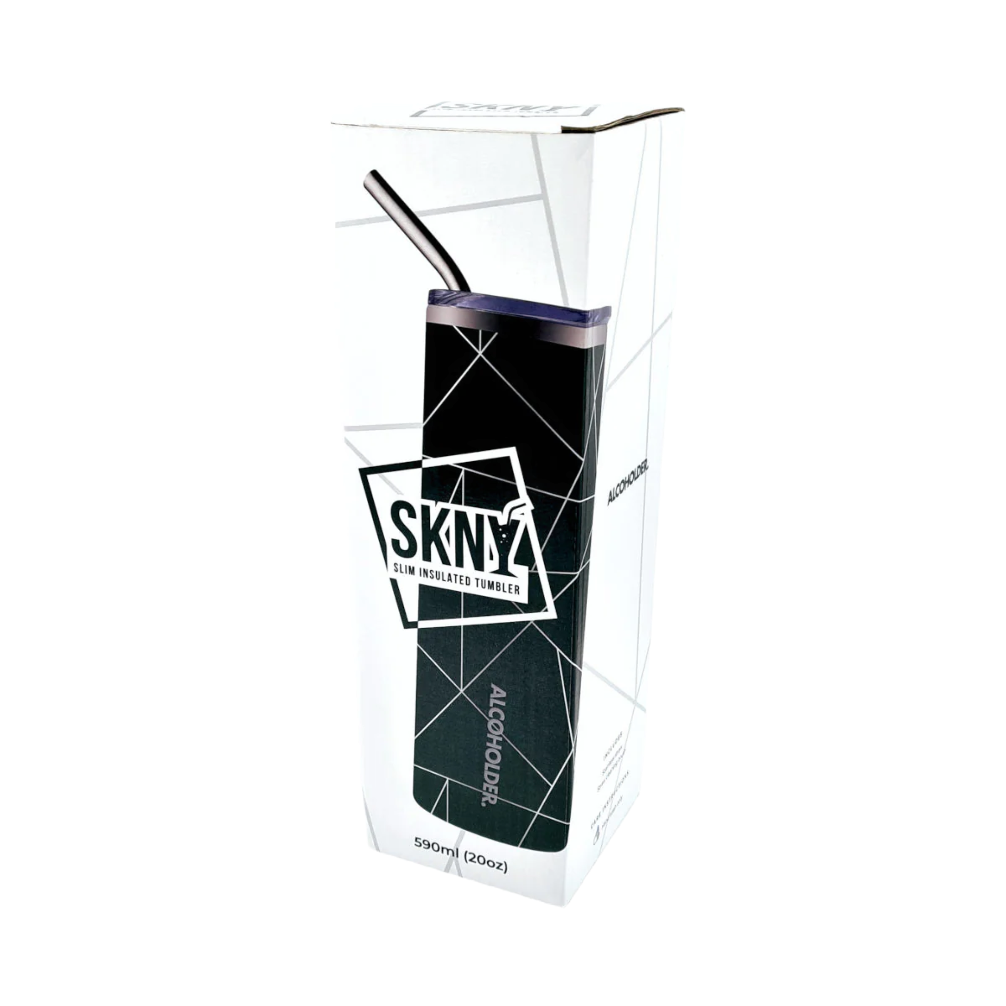 SKNY Slim Insulated Tumbler - Luxe Geo