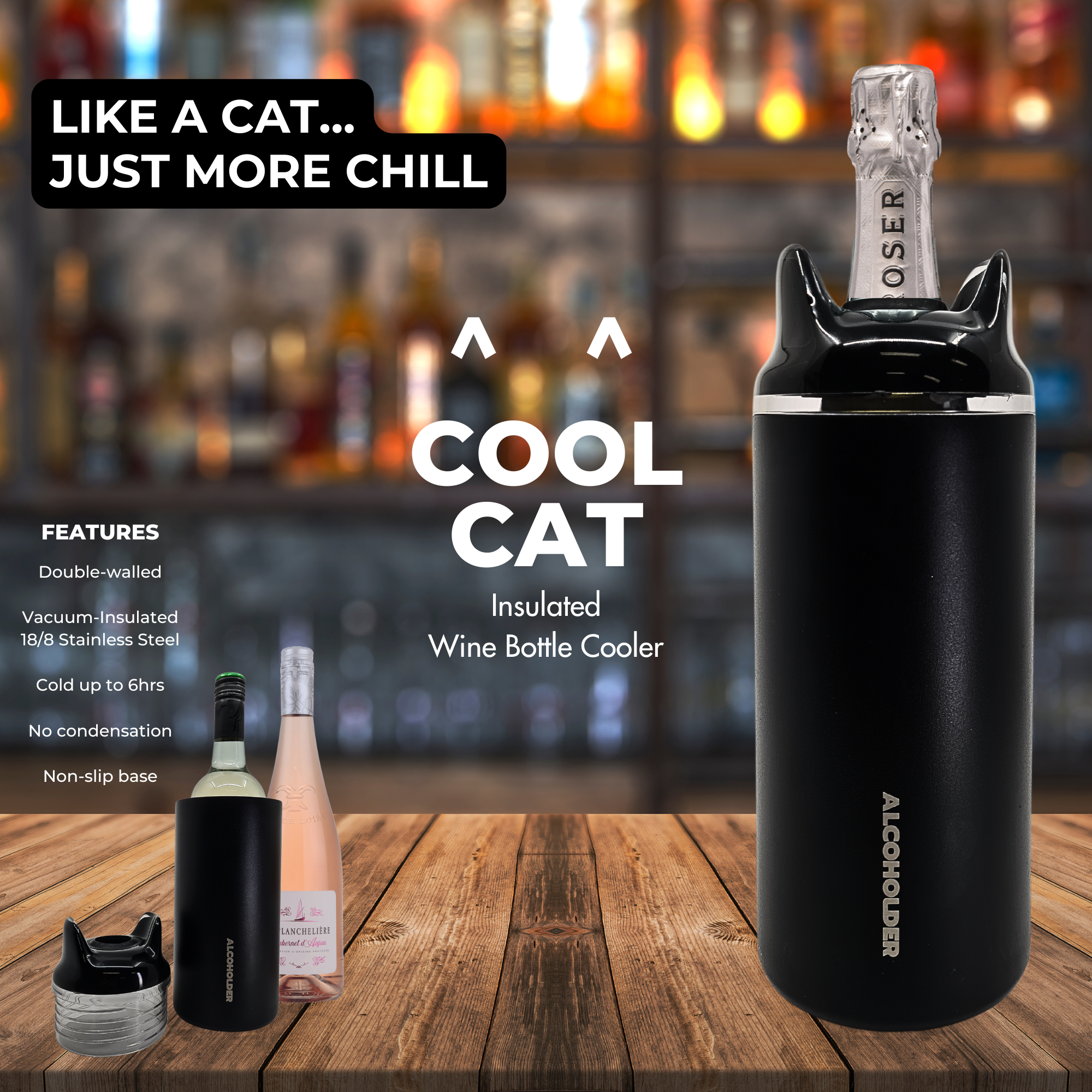 CoolCat Wine & Champagne Cooler