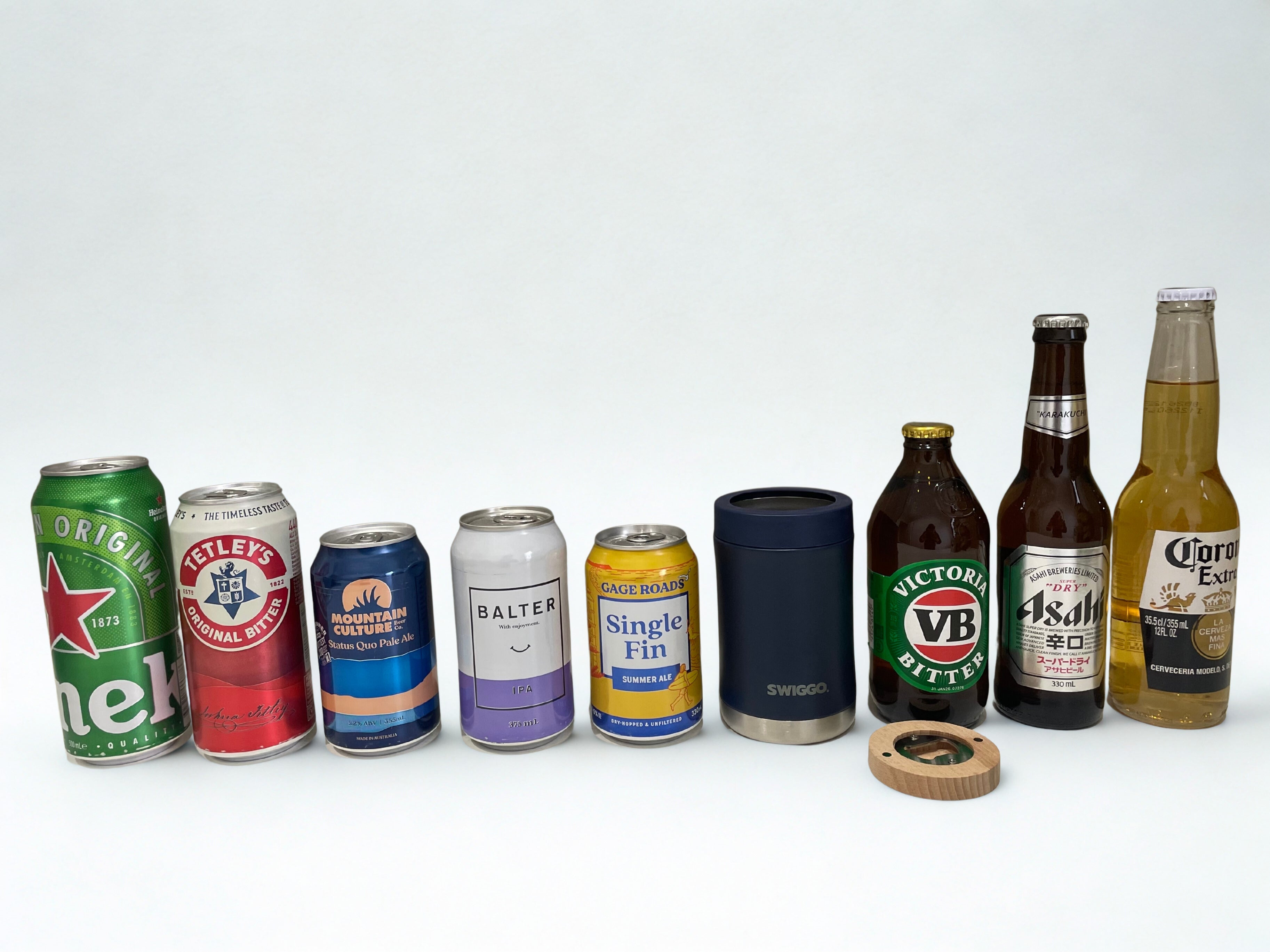 StubZero Stubby Holder Beer Cooler V2 (with Bottle Opener/Adapter)
