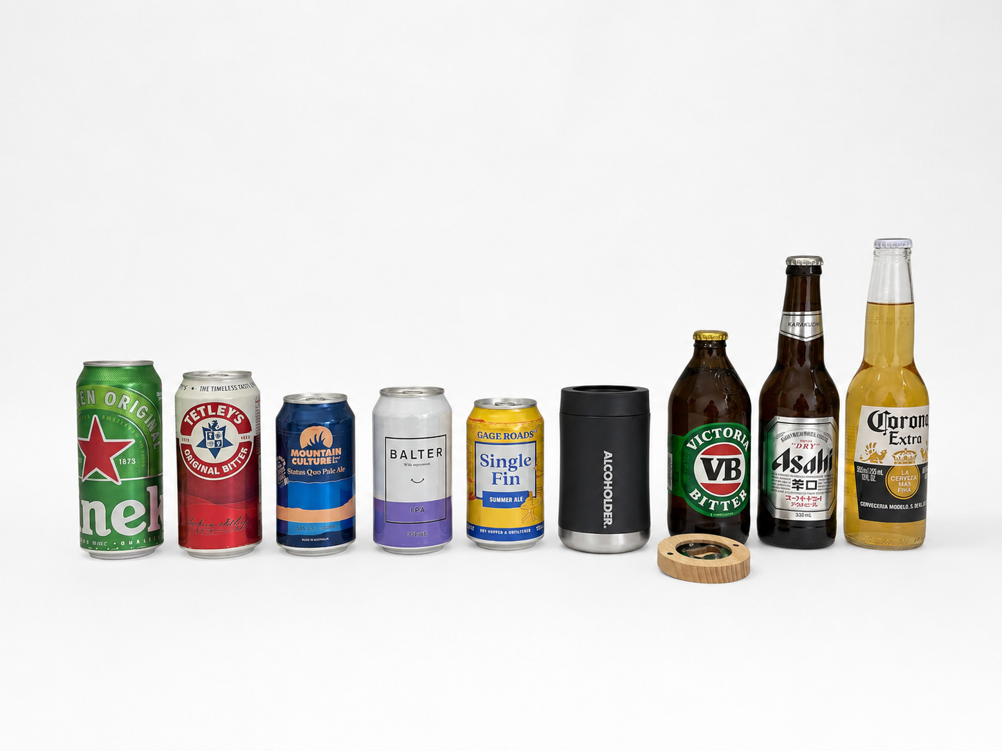 StubZero Stubby Holder Beer Cooler V2 (with Bottle Opener/Adapter)
