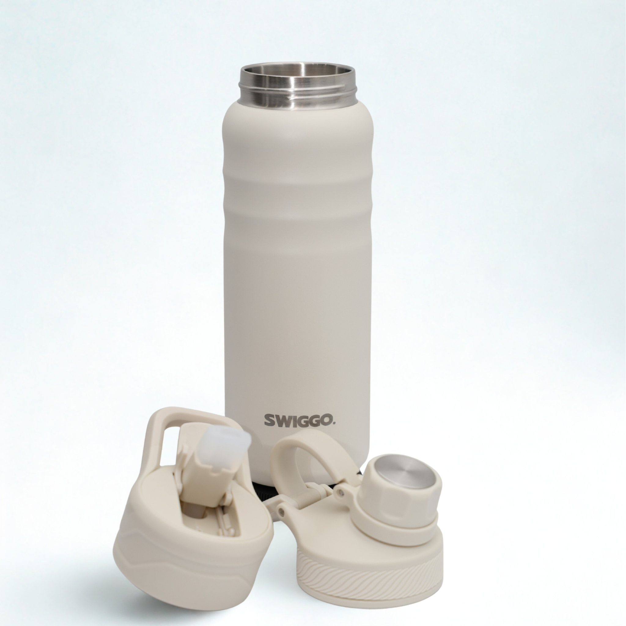 Swiglet Vacuum Insulated Water Bottle - 710 ml (24 oz) (with 2 lids)