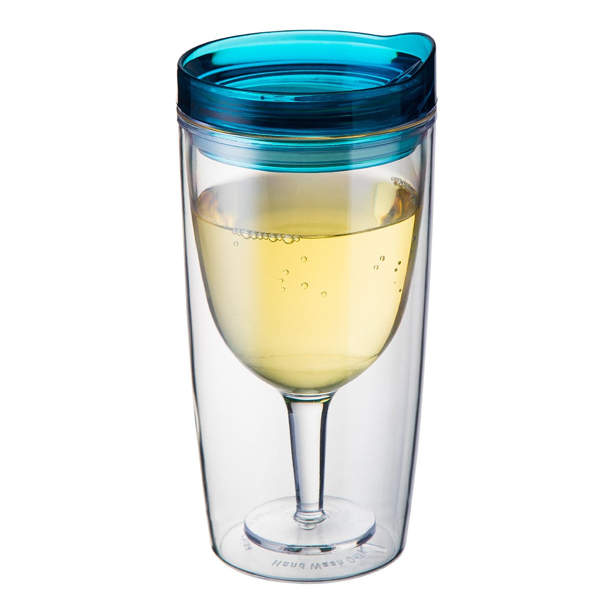 TraVino Wine Sippy Cup 295ml Blue - Bunnings Australia