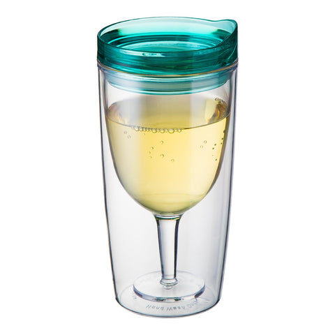 TraVino Wine Sippy Cup - Seafoam Green