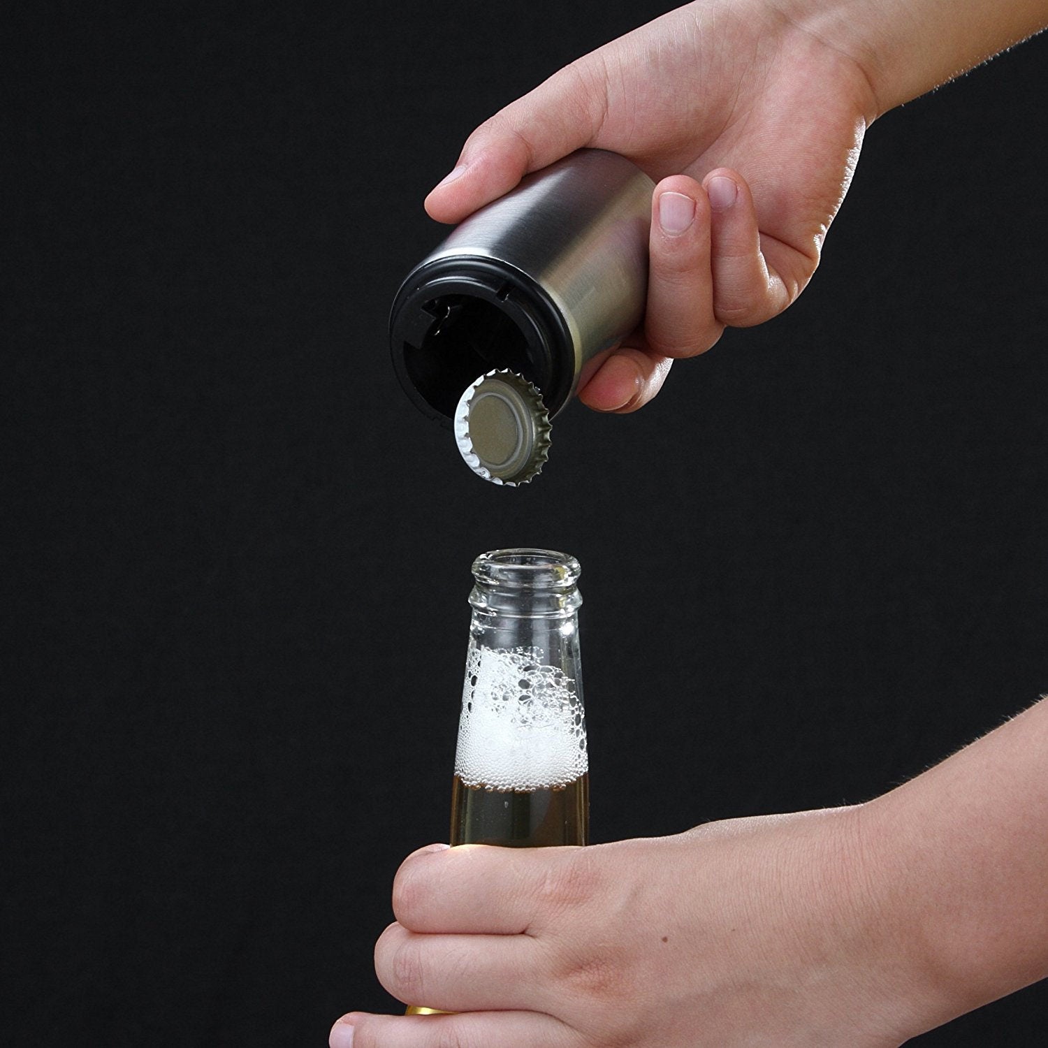 Pop Top Automatic Bottle Opener